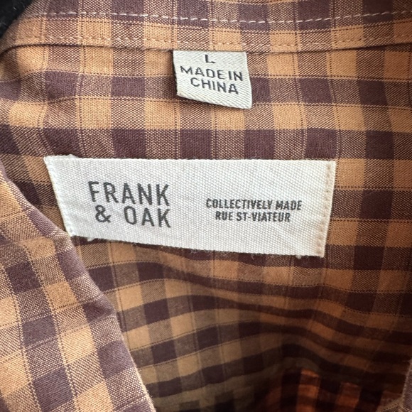 Frank + Oak checked button down - Picture 3 of 3